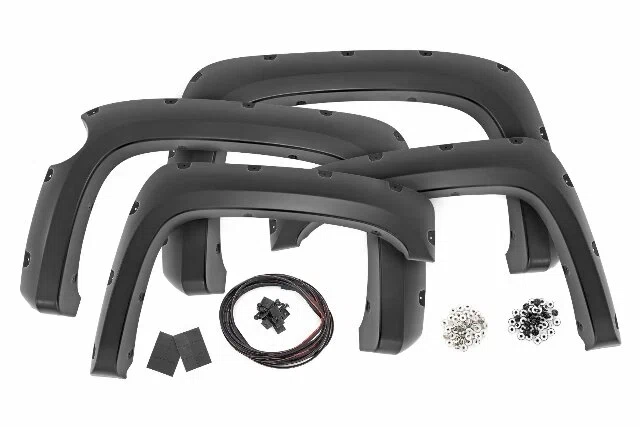 Fits Silverado 1500(07-13) Pocket Fender Flare 5'9_ Bed Blue F-C11612A-GAP